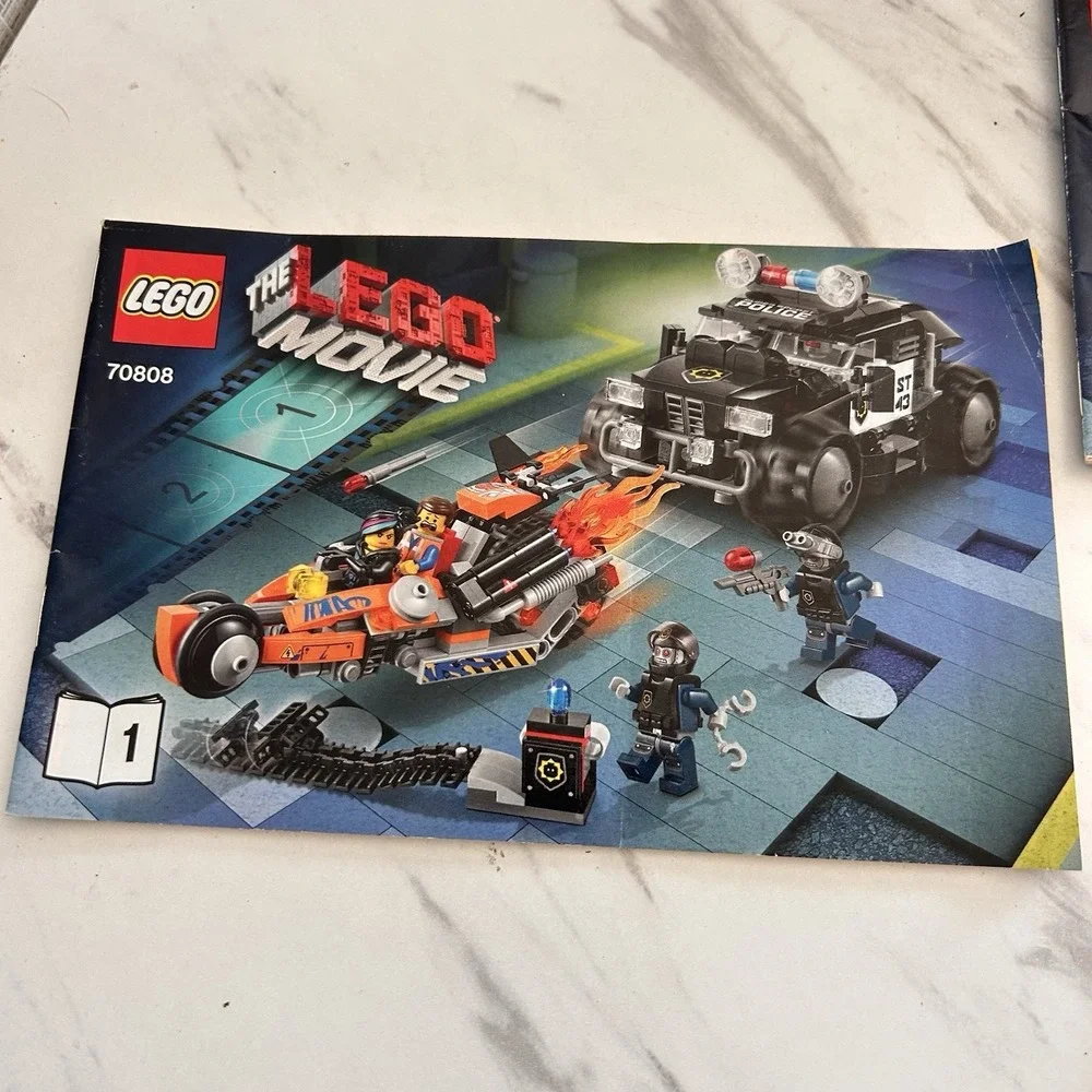 LEGO‎ The Lego Movie Bundle of 4 Instruction Manuals 70808 1 & 2 70801 70800
